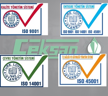 ÇEKSAN SHIPYARD has renewed renewed ISO9001, ISO14001, ISO45001 certificates