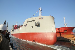 NB81 Projesi: M/T ILHAN BAYRAK Denize İndirildi